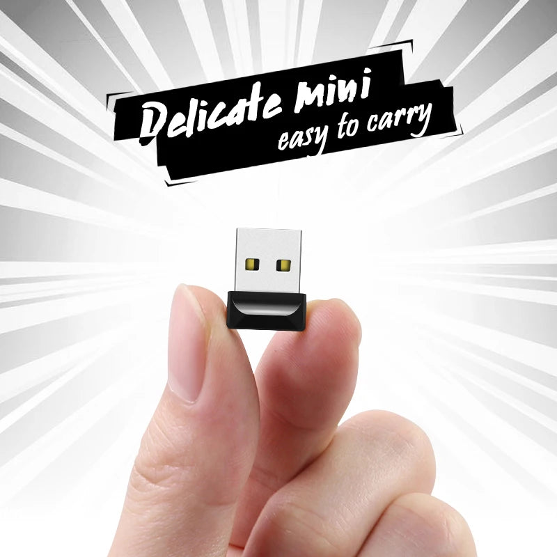 Chiavetta USB da 32 GB, pen drive da 64 GB, mini chiavetta USB 2.0 in metallo da 16 GB e 128 GB, pendrive di memoria, chiavetta di archiviazione esterna da 64 GB