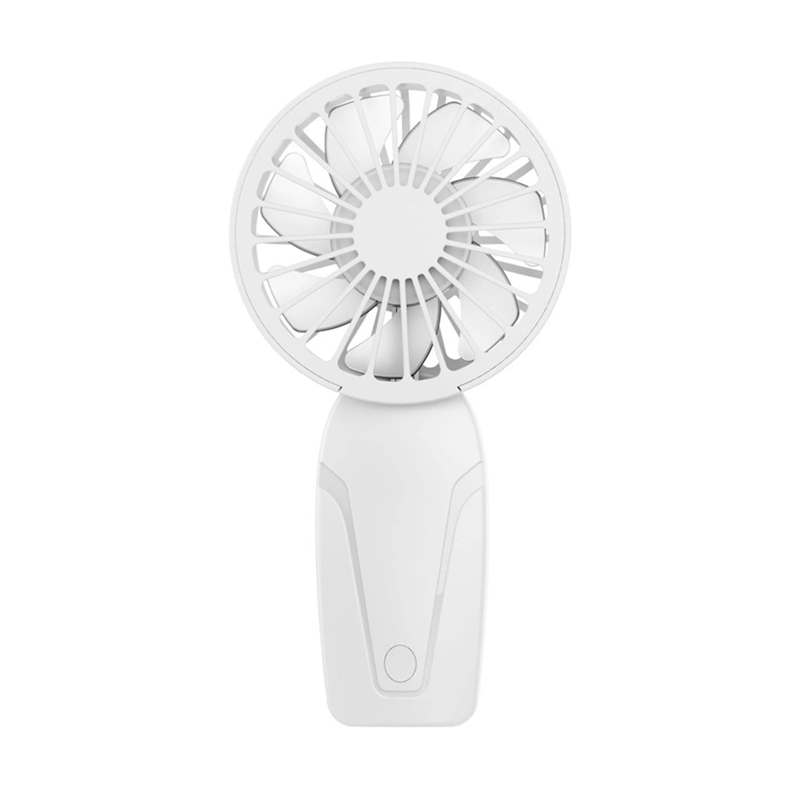 Mini ventilatore tascabile portatile leggero ricaricabile tramite USB, per rinfrescarsi in movimento.