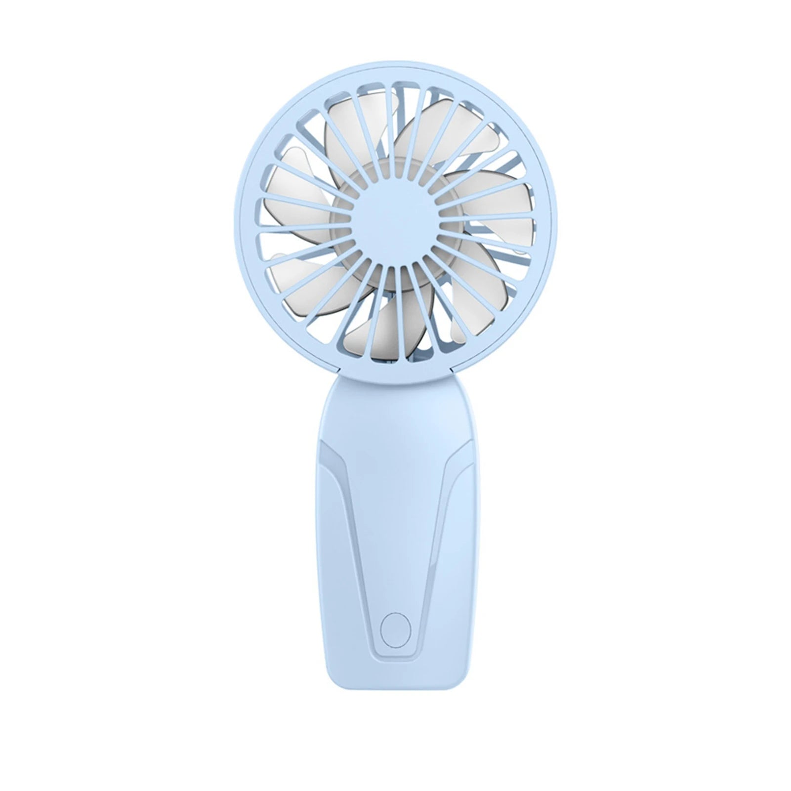 Mini ventilatore tascabile portatile leggero ricaricabile tramite USB, per rinfrescarsi in movimento.