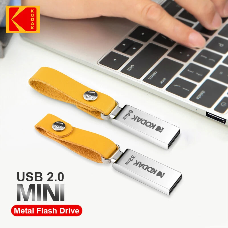 KODAK Pen Drive USB 2.0 32GB 64GB 128GB K122 USB Flash Drive Memory Pendrive