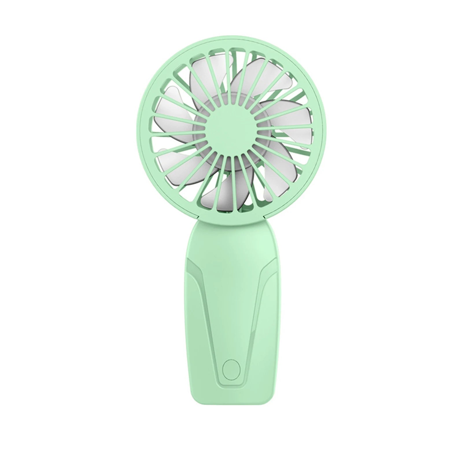 Mini ventilatore tascabile portatile leggero ricaricabile tramite USB, per rinfrescarsi in movimento.