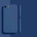 Custodia per iPhone 8; Custodia per iPhone SE 2022, 2020, 7, 8 Plus; Custodia di lusso antiurto in TPU morbido e silicone liquido per il retro del telefono