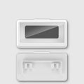 Custodia universale fissa, impermeabile e antiappannamento per cellulare, con supporto da bagno e doccia