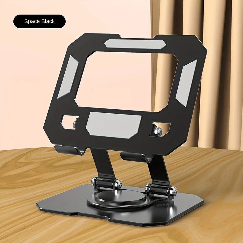 Supporto per tablet ruotabile a 360°, regolabile e pieghevole, compatibile con iPad Pro/Air/Mini da 4,7 a 12 pollici, laptop e tablet